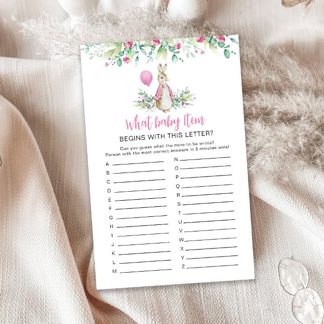 Baby shower Peter Rabbit Jeu (Créateur téléchargé)