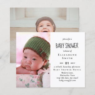 BABY SHOWER photo BUDGET Merci de Faire-part
