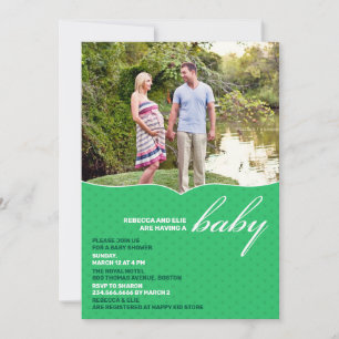 Baby shower Photo Invitation Appartement
