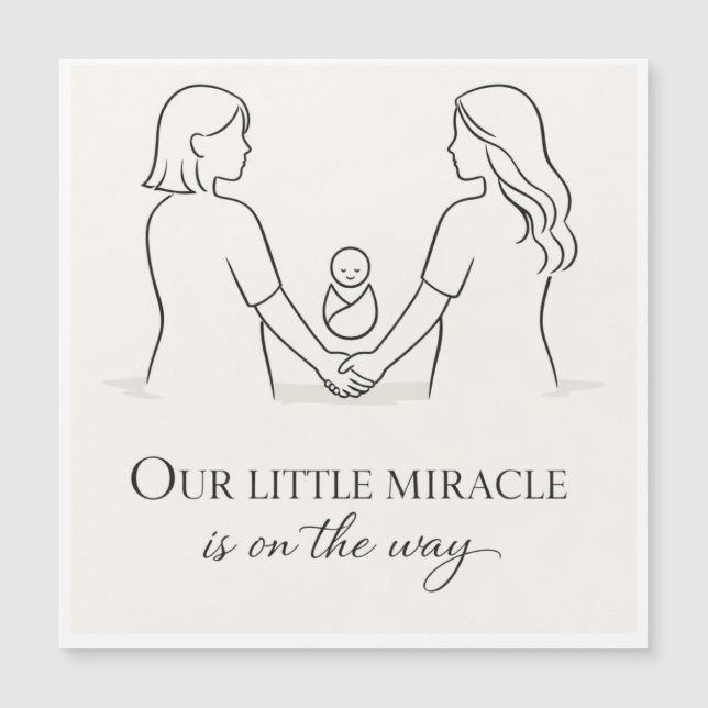 Baby shower pour deux mamans (Devant)