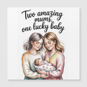 Baby shower pour deux mamans. 
