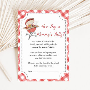 Baby Shower Red Burger BBQ Quel Est Le Taille De J