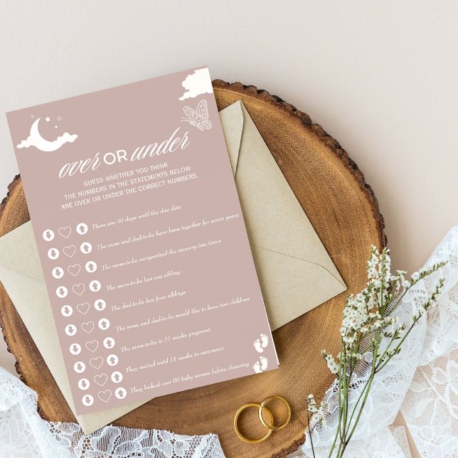 baby shower rose Jeu Plus ou moins? (Créateur téléchargé)