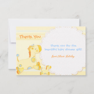 Baby shower Safari Giraffes Merci