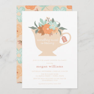 Baby shower Tea Party Invitation
