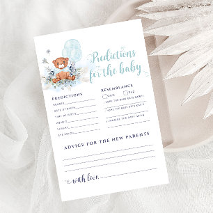 Baby shower Teddy Bear Conseils Et Carte De Prédic
