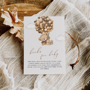 Baby shower Teddy Bear Demande de carte de boîtier
