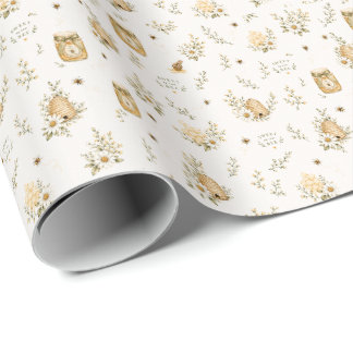 Baby Shower Thème Abeille, Papier Cadeau Sucré Com