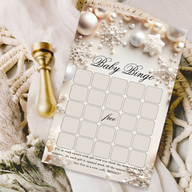 Baby Son Froid Hiver Baby Bingo Jeu (Créateur téléchargé)