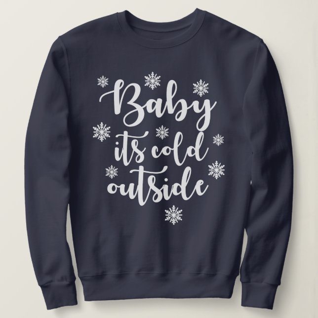 Baby Son Froid Outsider Femme Sweatshirt de base (Design devant)