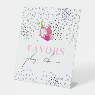 Baby Sprinkle Pitaya Dragon Fruit Table Signes
