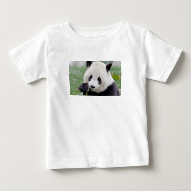 Baby T-Shirt Photo panda géant, animaux 0017. (Devant)