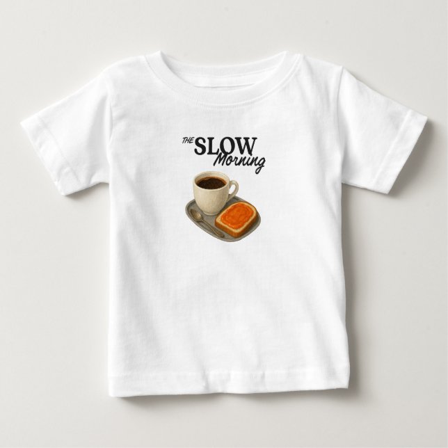 Baby T-Shirt the Slow Morning (Devant)