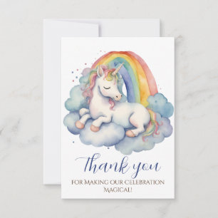 Baby Unicorn garçon Baby shower Merci