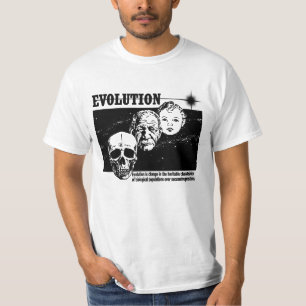 Baby, vieux et crâne Séquence d'évolution T-shirt