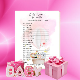 Baby Words Game Bébé Animaux Safari