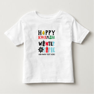 Babys First KWANZAA Tshirt Ajouter un nom à person