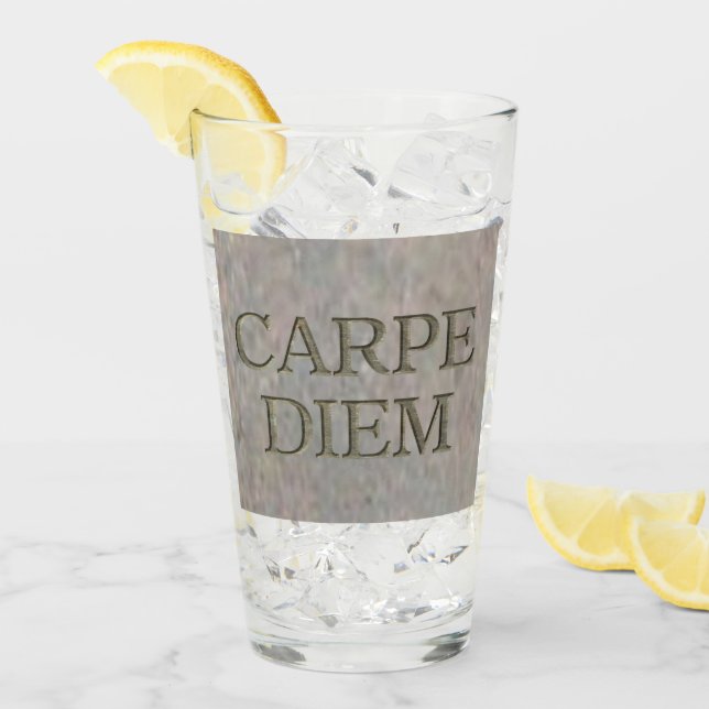 Bac en verre Carpe Diem Stone (Devant glace)