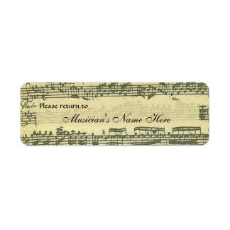 Bach Partita, Étiquette de propriétés