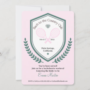 Bach to the Country Club Invitation