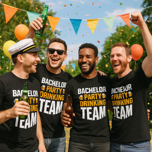 Bachelor Bash : Le T-Shirt de la fête ultime