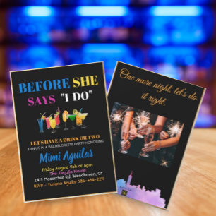 Bachelorette Avant Elle Dit Que Je Fais Invitation