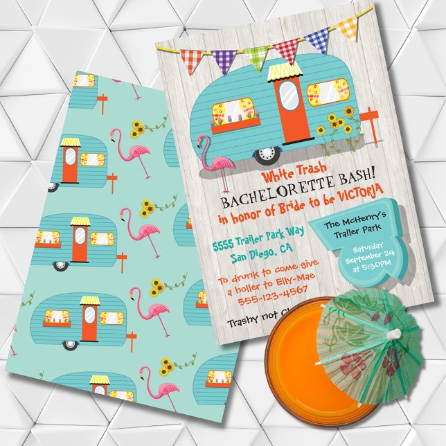 Bachelorette Bachelorette Bachelorette invitation (Créateur téléchargé)