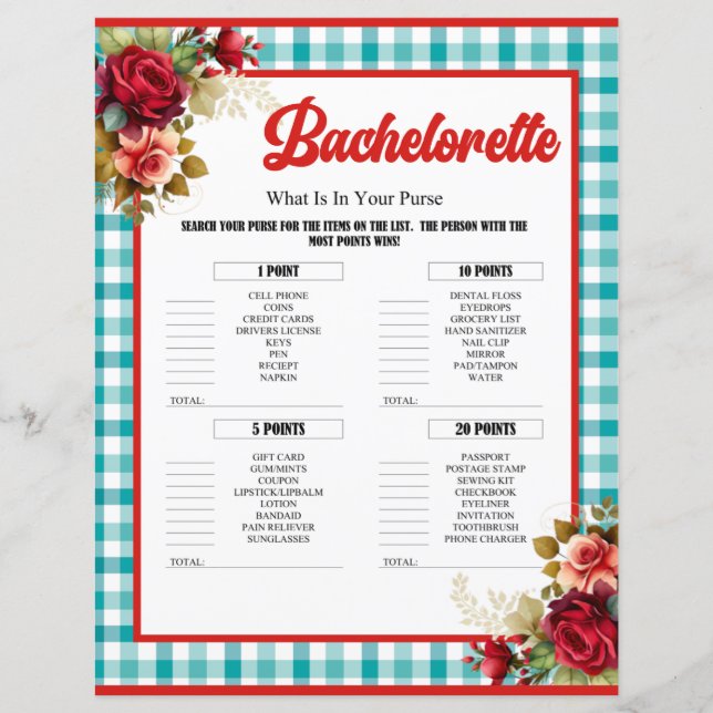 Bachelorette Bleue Classique Dans Votre Jeu De Por (Devant)