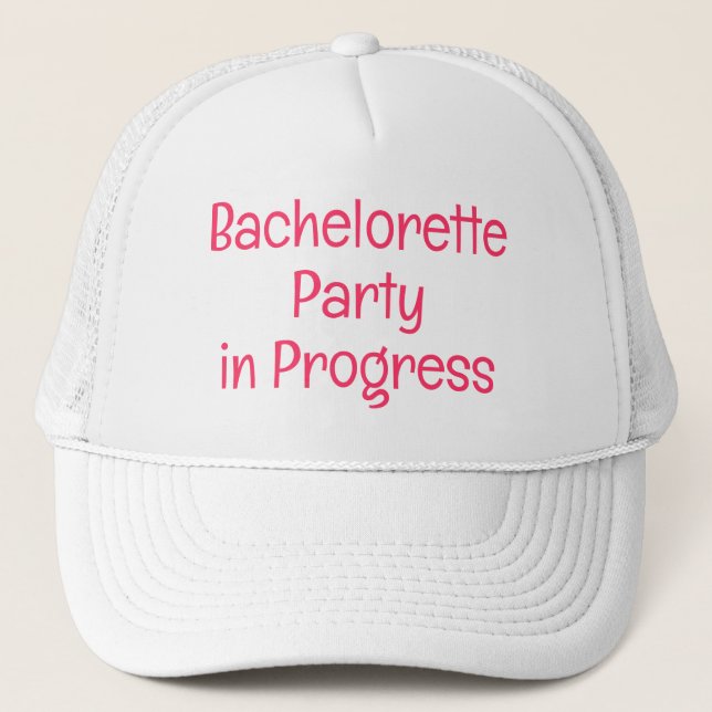 Bachelorette casquettes en cours (Devant)