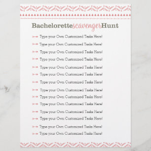 Bachelorette chasse chasse chasse jeu Tribal rose