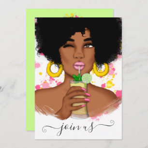 Bachelorette d'été Invitation