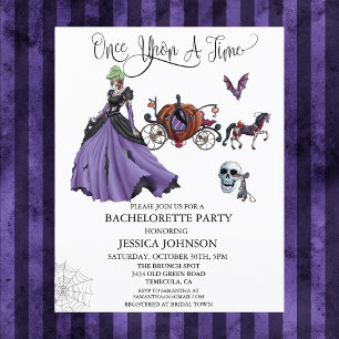 Bachelorette Halloween Zombie Mariée Princesse