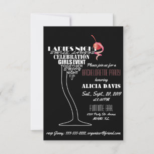 Bachelorette invitation