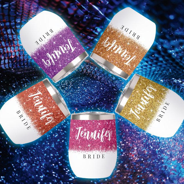 Bachelorette Mariée Violet Parties scintillant fil (Créateur téléchargé)