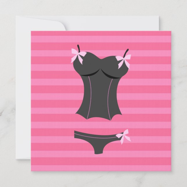 Bachelorette Party Invitation (Devant)