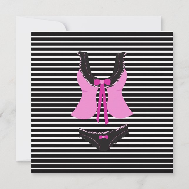 Bachelorette Party Invitation (Devant)