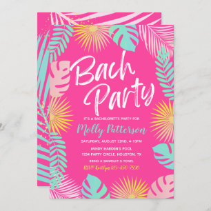 Bachelorette Party Invitation   Bachelorette