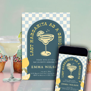 Bachelorette Party Week-end Margarita Invitation