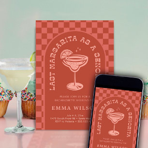 Bachelorette Party Week-end Margarita Invitation