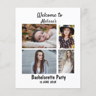 Bachelorette sur mesure 4 photo collage