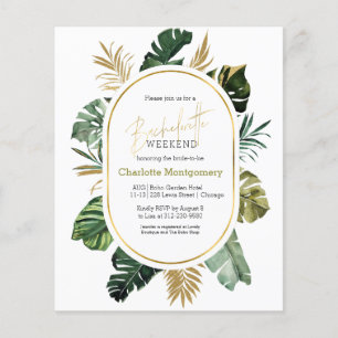 Bachelorette Week-end Budget Itinéraire Invitation