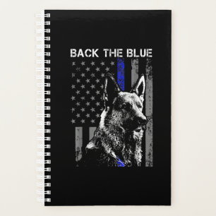 back blue blue line flag k-9 german shepherd