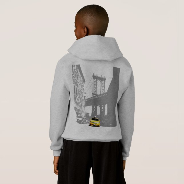 Back Design New York Nyc Brooklyn Enfants garçons (Dos entier)