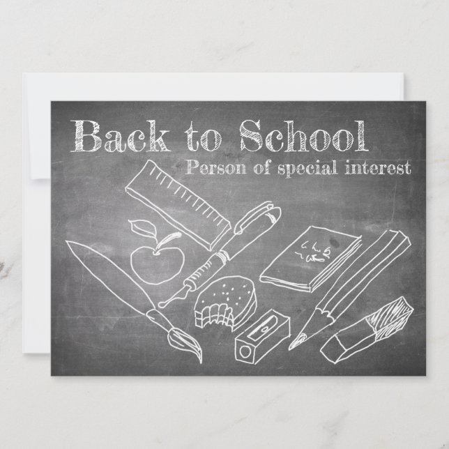 Back to school (Devant)