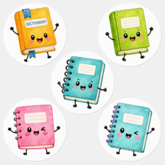 Back to School Stickers – Cute School Supplies &