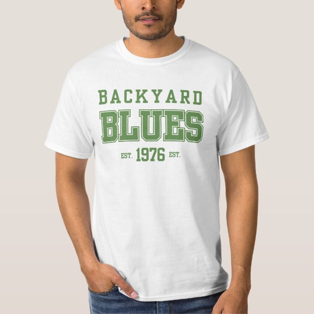 Backyard blues Vintage T-Shirt (Devant)