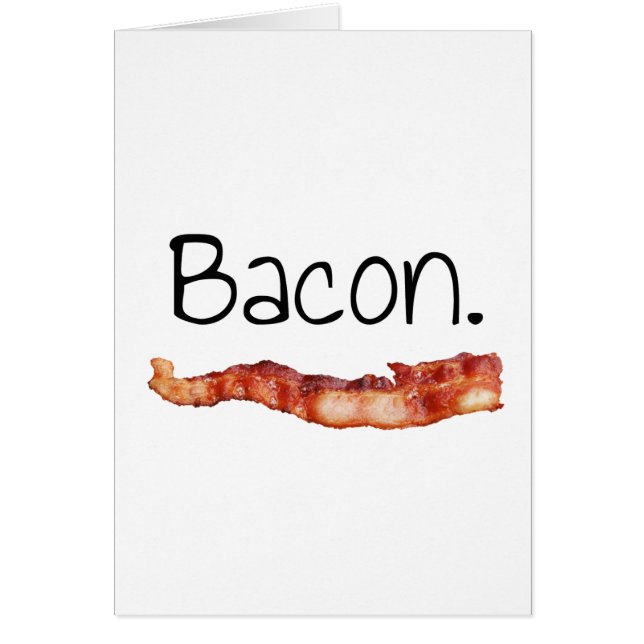 Bacon. (Devant)