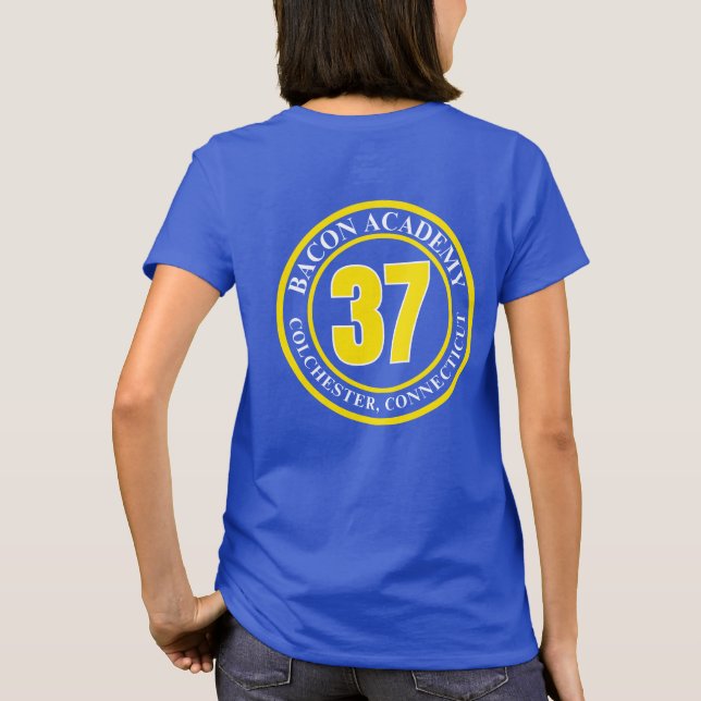 Bacon Band 37 March Band T-Shirt (Fit pour femmes) (Dos)