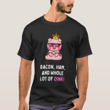 Bacon, Jambon Et Beaucoup D'Oink - T-Shirt Fermier