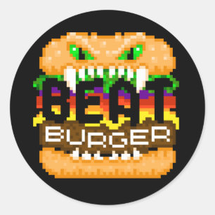 Bactage de Beatburger Retour Monster Logo Sticker